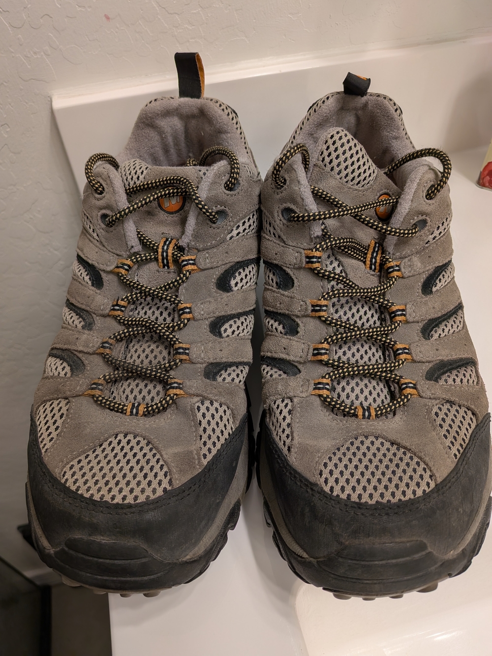 Merrell Men’s Hiking Shoes Size 11 J86595W Walnut Gray Vibram Trail Shoes
